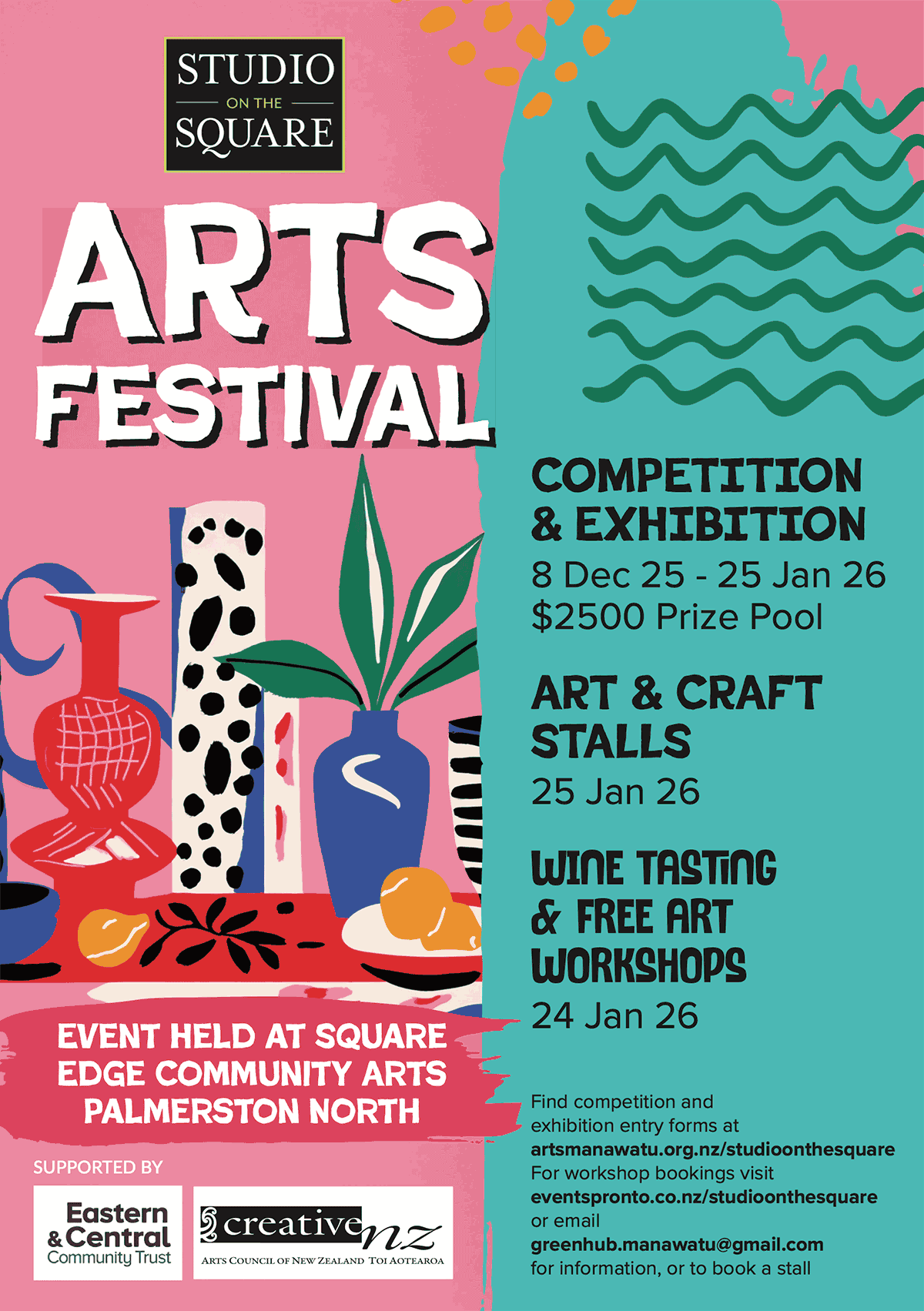2025 Arts Festival poster