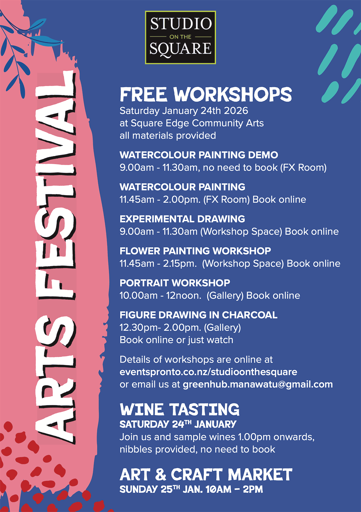 2025 Arts Festival poster