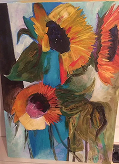 Marilyn Julian painting