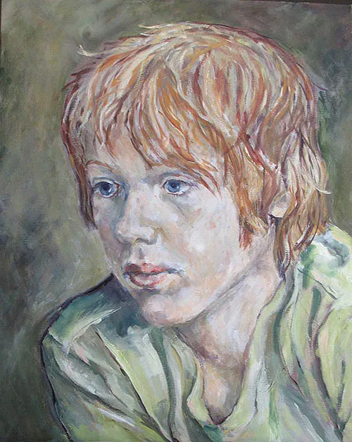 Robyn Laing painting